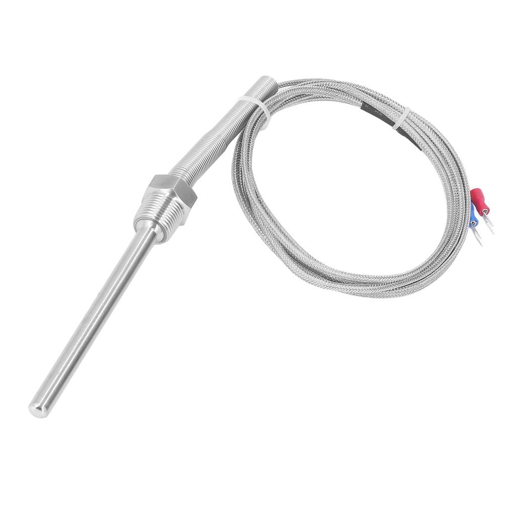Termocuplu Tip K 0?400 celsius  38 NPT 8x100mm Sondă Senzor de Temperatură din Oțel Inoxidabil 2m  6.56ft
