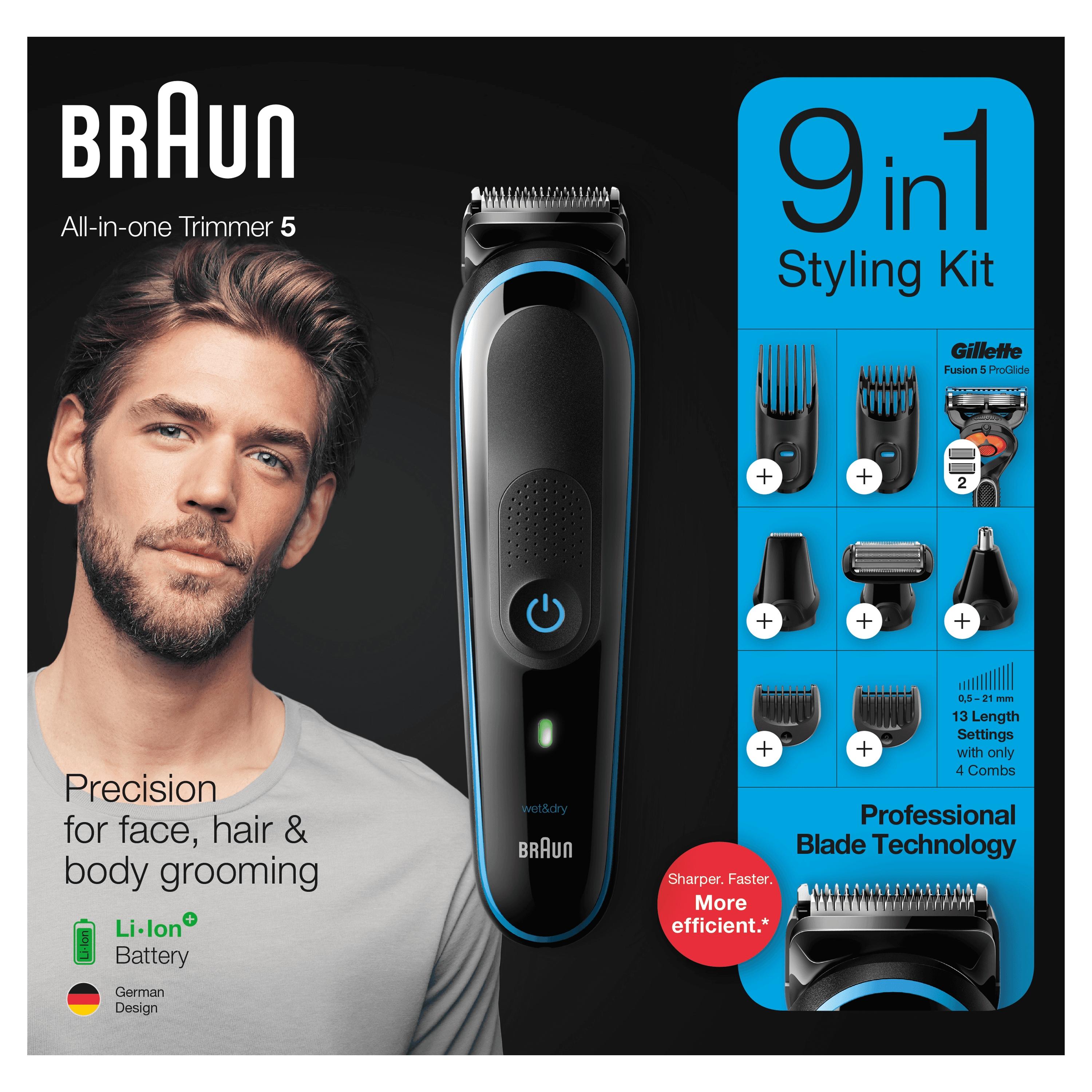 Body Groomer Braun Recortadora Mgk5280 Braun Mgk5280 9-in-1