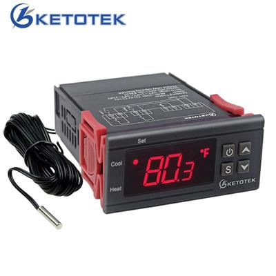 KT1000 Temperature Controller Thermostat C F Two Relay Thermoregulator Heating Cooling Incubator