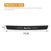 XMZSA1 For Volkswagen VW Beetle GTI GTD Rline B5 Polo Golf 6 7 Jetta Amarok Bora Car Door Sill Scratch Resistent Stickers Threshold Pad