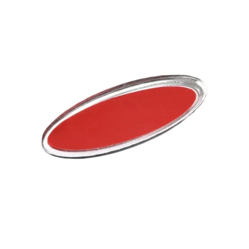 Sticker For Ford MK4 Taurus Escape Ecosport Edge Focus Ranger Mondeo Fiesta Kuga Fusion 58x22mm Alloy Car Steering Wheel Emblem