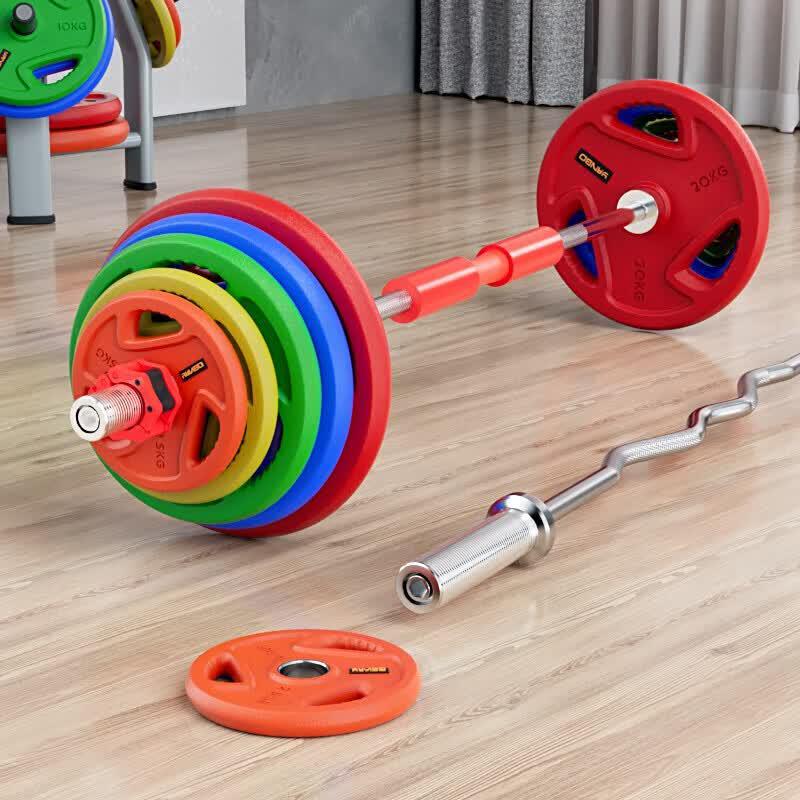 YANBO Adjustable Weight Barbell & Dumbbell Set