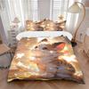 3pcs Handsome Cute Cat Quilt Set Cartoon Themed Bed Quilt Set Lovely Character Bedroom Decor Bed Quilt