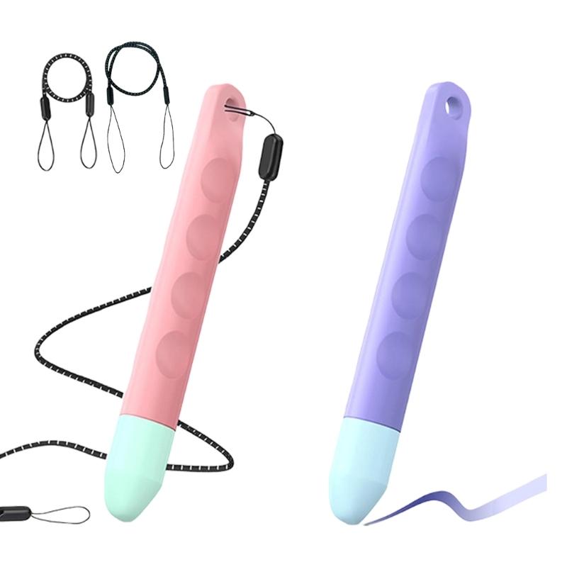 Lightweight Child Friendly Digital Writer Styluses Pen Constructed Of Gentle Silicone Material Plus Convenient Lanyard