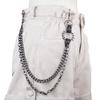 Eye Catching Metal Spiky Pants Chain For Jeans Lightweight Design Pants Ornament For Youthful Street Looks