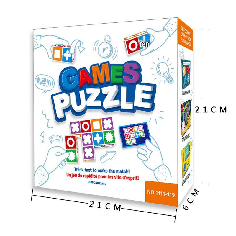 Cross-border Space Puzzle: Parent-Child Logical Thinking Board Game