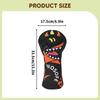 Golf Club Head Cover for Driver Headcover Embroidered Golfer Gift Wood
