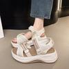 Sports platform sandals women's new summer casual Velcro women's shoes fashion beach shoes women