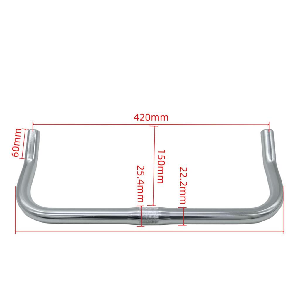 Rennradlenker, Bullhorn-Lenker, Leichtes Design, Guter Griff,