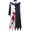 Zwart Wit Terrifier Clown Cosplay Kostuum, Halloween Feest Bijeenkomst Rollenspel Outfit