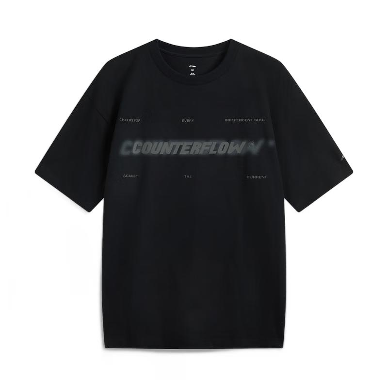 Li-Ning Men s Quick-Dry Cool-Feel Short Sleeve T-Shirt ATSV191 S