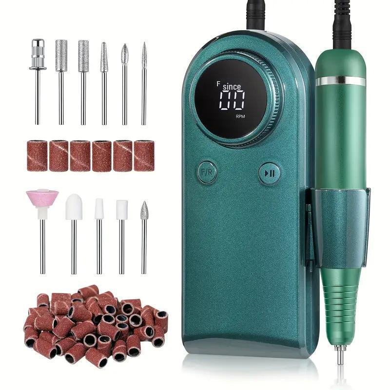 Wiederaufladbarer MS-901 Tragbarer Nagelfräser - Hochgeschwindigkeits-Nagelentfernung (Juni 2025 Modell)