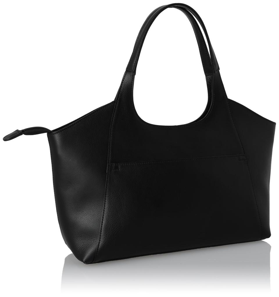Tsumori Chisato Dumpty Tote Bag in Black Leather