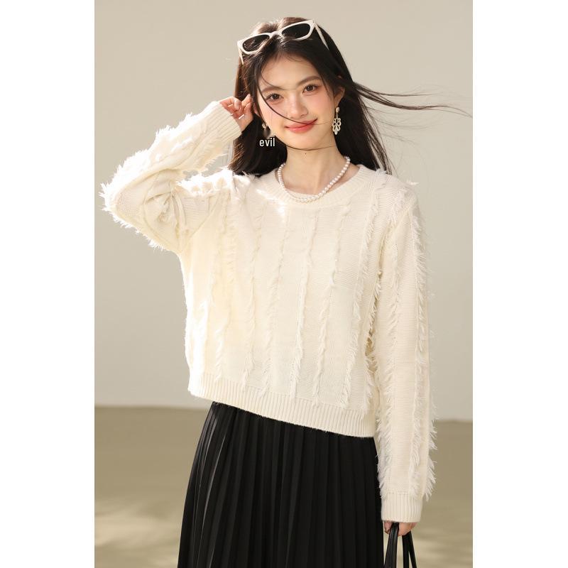 3D Bow Knit Sweater for Women: Stylish and Unique Autumn 2026 Base Layer Knitwear