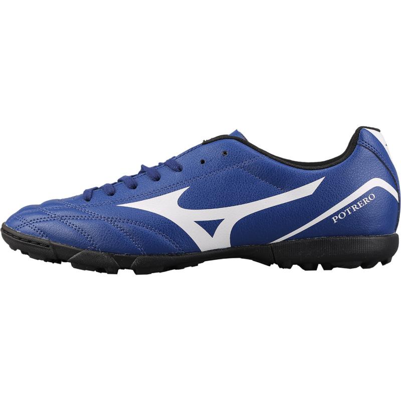 

Mizuno Potrero Wide AS Broken Nail Soccer Shoes Blue Sneakers P1GD189227 44.5