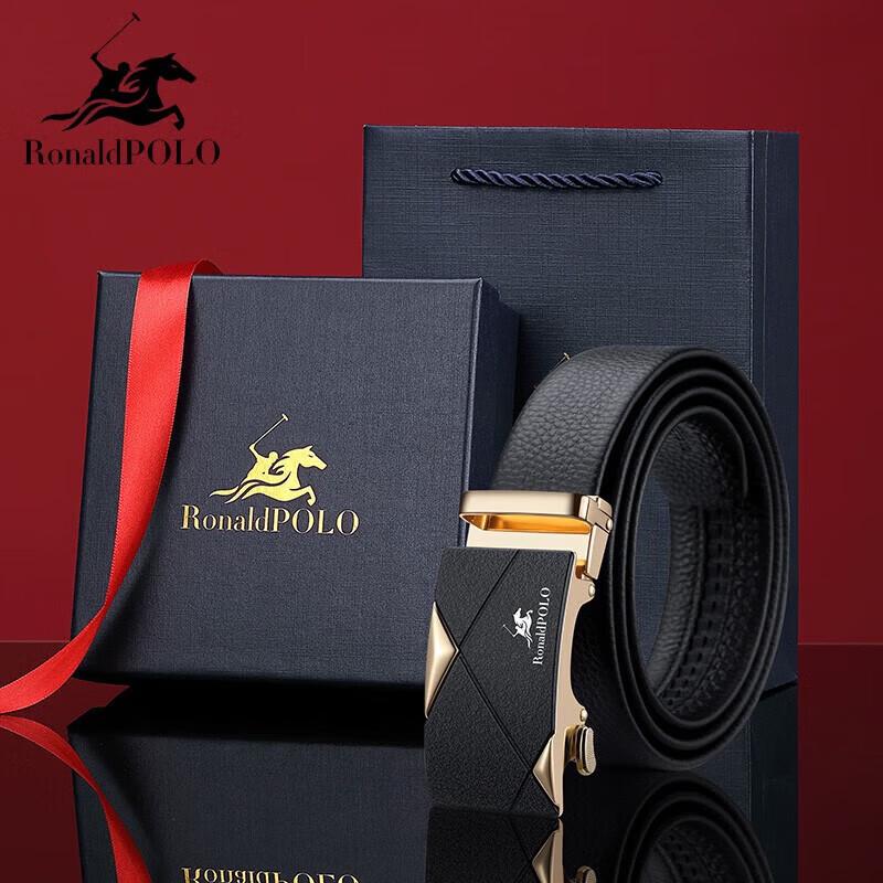 

Boston Polo Men s Genuine Leather Automatic Buckle Belt