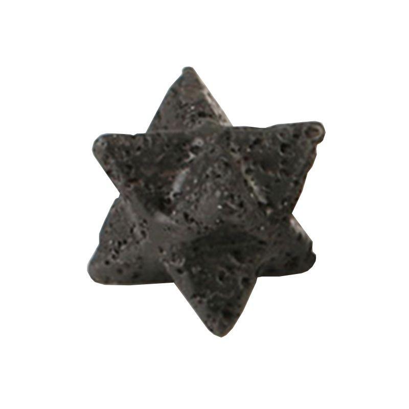 

Изысканный кристалл Звезда Меркаба для священной исцеляющей энергии и элегантного домашнего декора Volcanic Rock,1.2*1.2*1.2cm