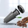 Reusable Coffee Filter Durable Coffee Maker Filter Coffee Funnel Baskets Coffee Strainers Plastic Material for Coffee