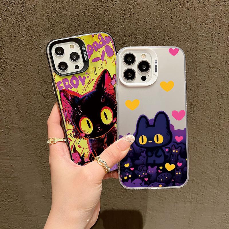Silikonhülle für Vivo Y22 Y33S Y29 Y27 Y28 iPhone 17 16 15 14 13 12 11 Samsung A06 A16 A26 A36 A56 Abdeckung DIY Bemalt Cartoon Stoßfestes Handy-Stoßfänger