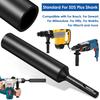 SDS Plus Professional Ground Rod Driver Steel  Hardened for 5/8 3/4Inch Ground Rod for SDS Plus Impact Drills