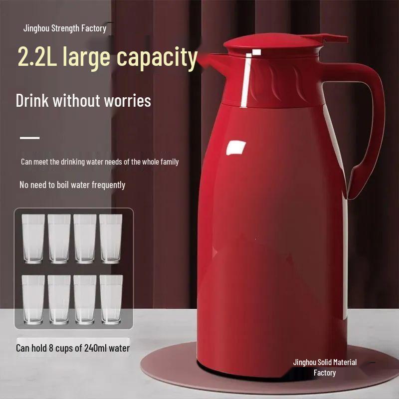 2025 Large Capacity Insulated Thermos Kettle for Home & Dorm Use