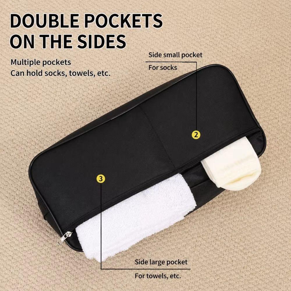Oxford Fabric Sneaker Storage Pouch Waterproof Travel Shoe Organizer Portable Shoe Bag Sports