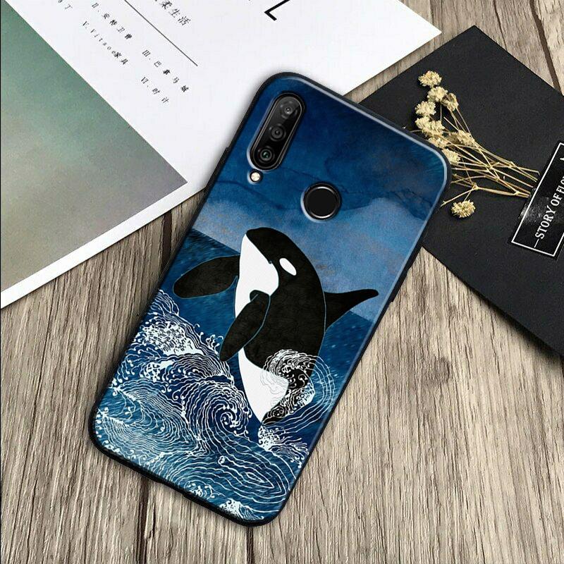

Killer Whale For Huawei Nova Y70 Y91 Y61 Y72 Y73 Y90 Y60 3i 7i 8i 11 12i 9 10 SE P20 P30 Pro P40 Lite Case Huawei Nova Y61