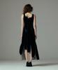 Meuameu Vegan Leather Patchwork Dress