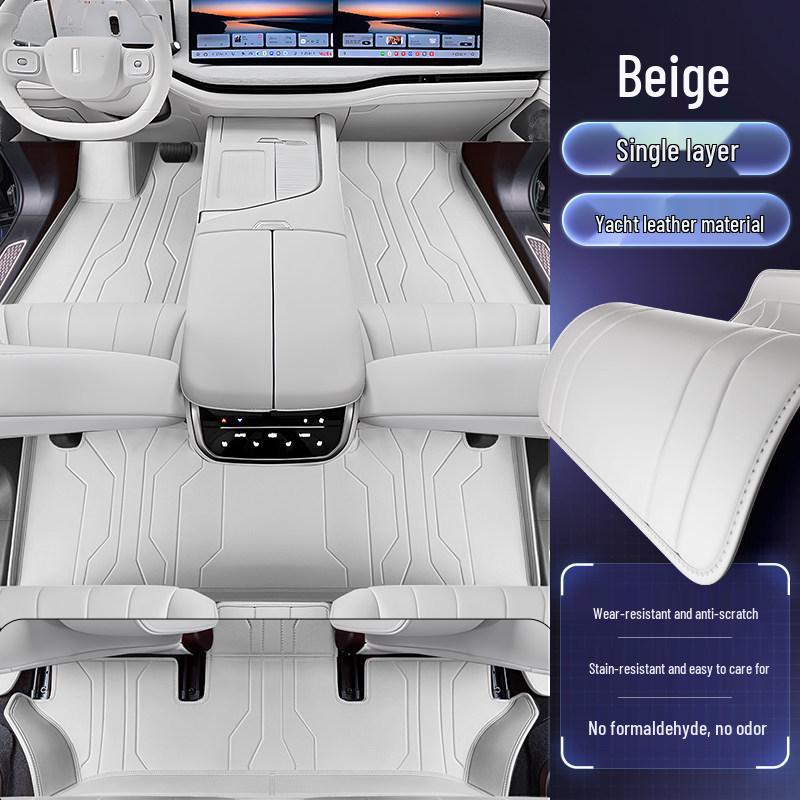 Fully Enclosed Floor and Trunk Mats for WEY Blue Mountain (Model Years 23-26) - Car Modification Accessories
