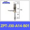 ZPT Vacuum Suction Cup Mini Fitting: Industrial Pneumatic Flat/Pointed Head Anti-Rotation Robotic Arm Holder.