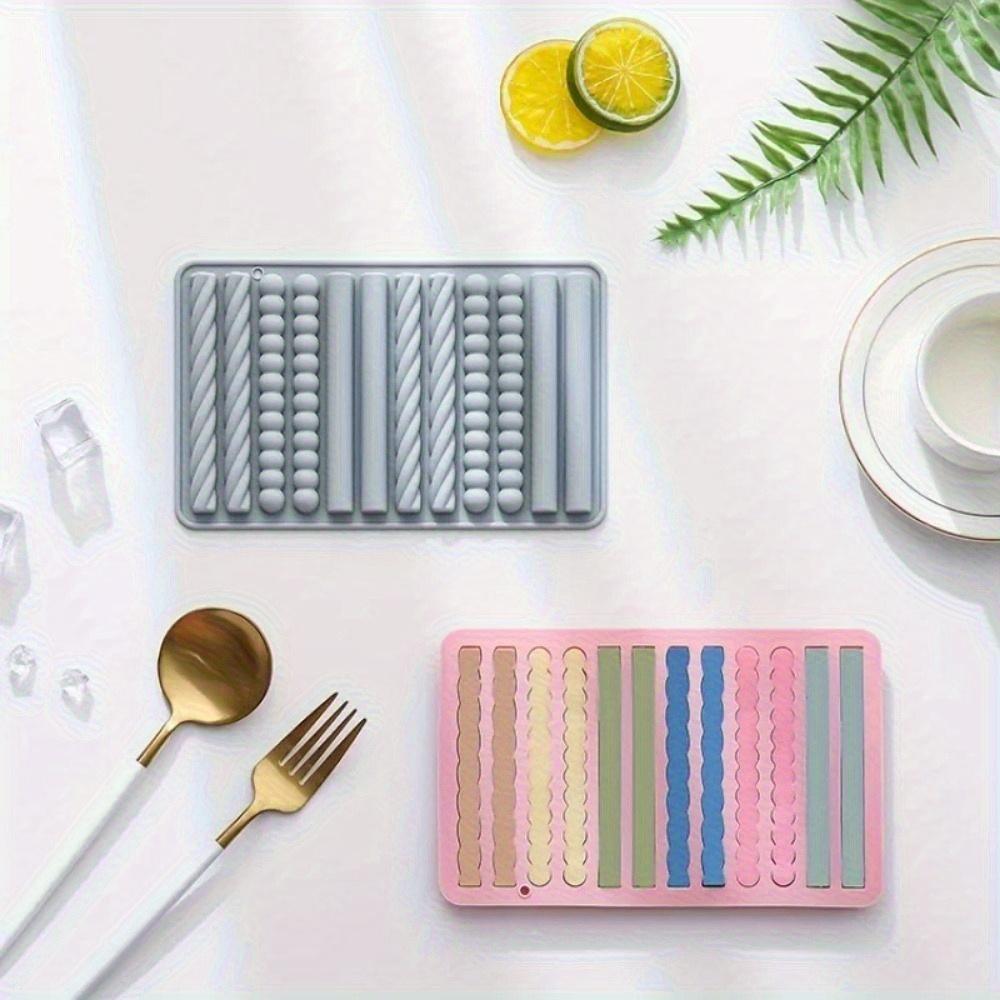 1 ks Multifunkční dlouhá tyč Modelovací silikonová forma DIY Příslušenství pro výrobu svíček