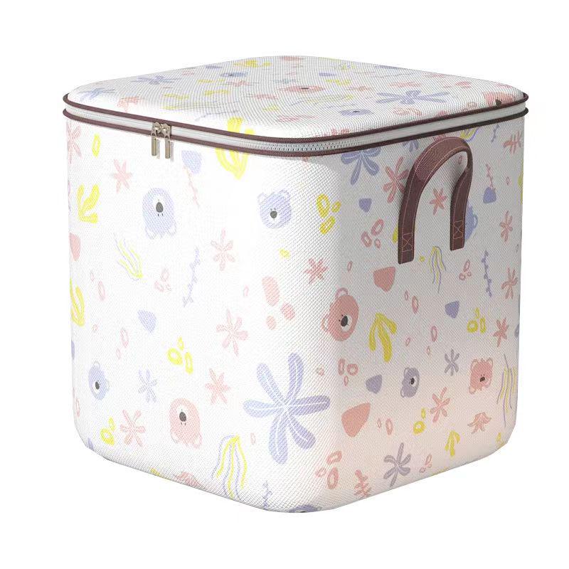 Large Moisture-Resistant Quilt and Clothes Storage Bag Organizer