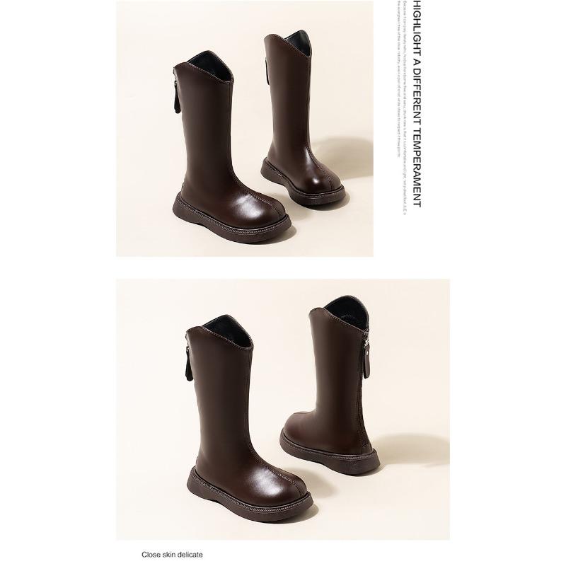 Mädchen Hohe Stiefel Prinzessin Ritter Stil Kinder Hohe Stiefel