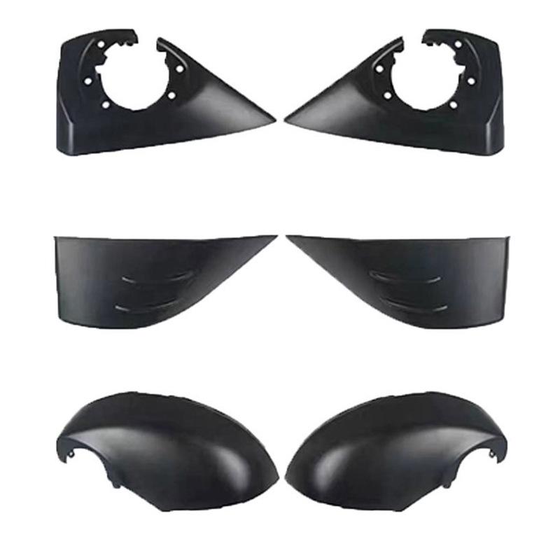 Fits 22-23 Eleventh-Gen Honda Civic & Integra: Mirror Shell, Frame, & Lens.