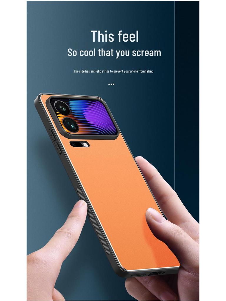 Xiaomi 17 Pro/Pro Max Frosted Stand Protective Case with Full Coverage, Anti-Fall Design for Men