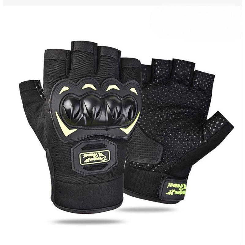 Outdoor Cycling Gloves Off Road Full Finger Hard Shell Protective Motorcycle Men's Sports Anti Fall Knight Touch Screen Gloves