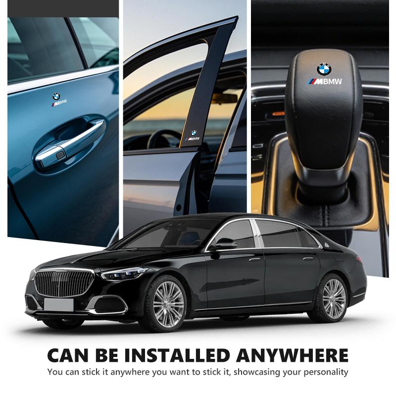 Car Logo Sticker Emblem Auto Body Decal Decor Accessories For BMW M Sport M2 M3 M4 M5 M6 E46 E90 E60 F10 F20 E87 X3 X6 PI1