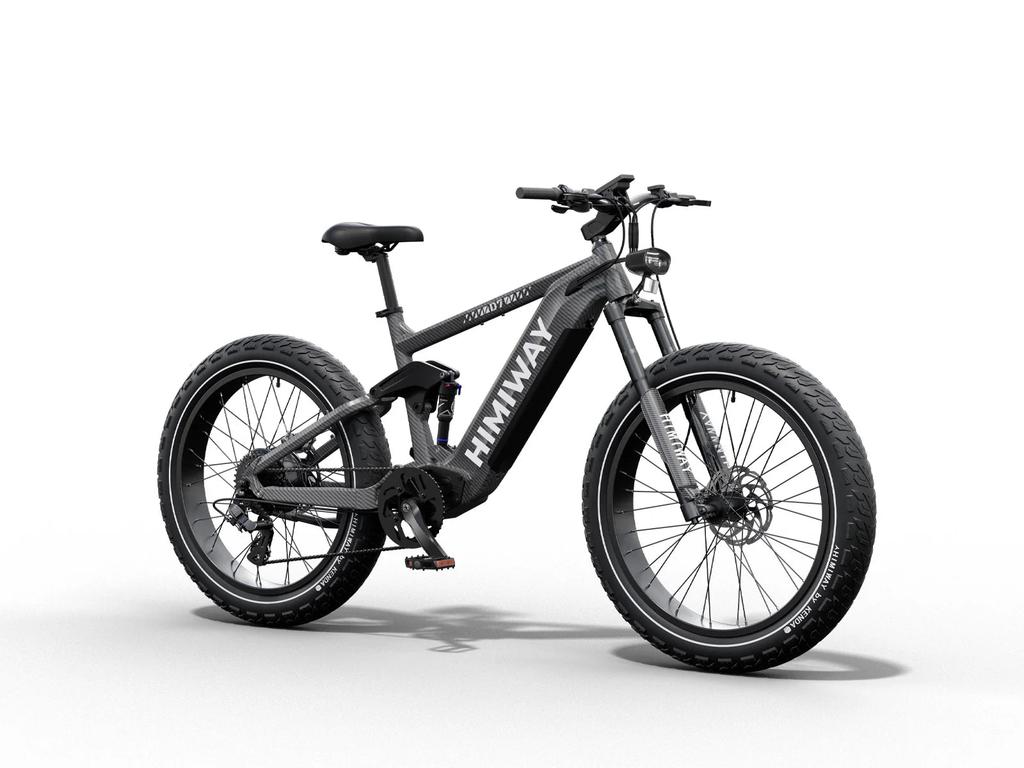 Himiway D7 (Cobra) 250W Electric Fat Bike – 48V 20Ah, 26x4.5” Tires, 128km Range, Shimano 8-Speed, Hydraulic Brakes