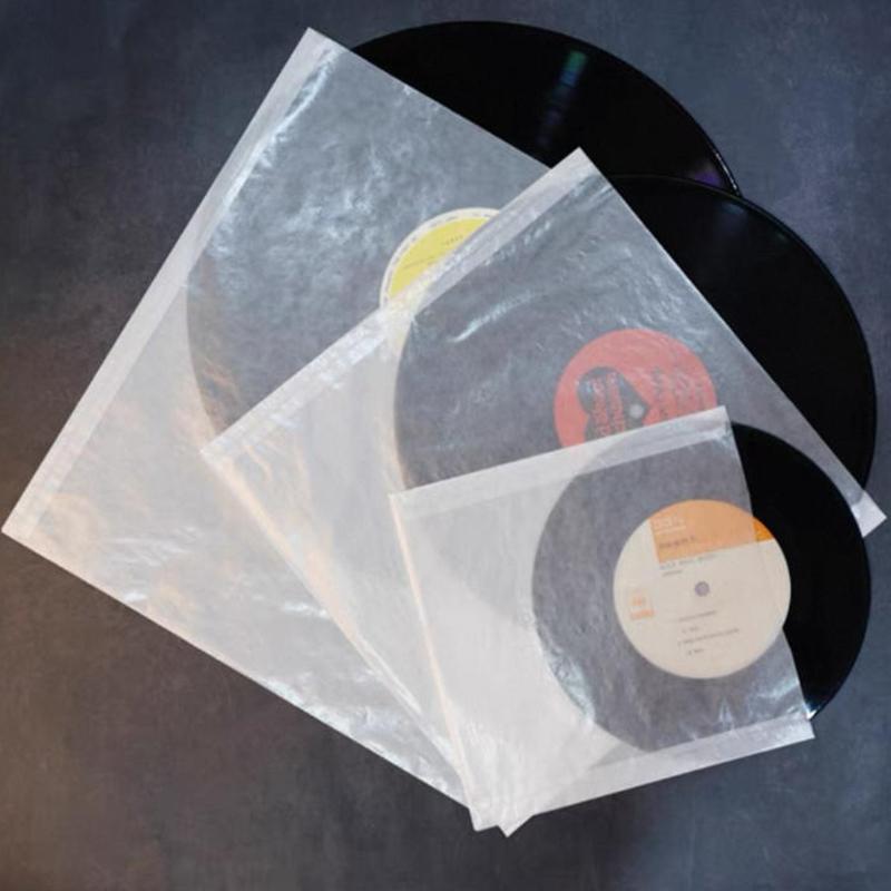 5/10/20Pcs Glassine Paper Vinyl Record Inner Sleeves 7/10/12Inch Lp Protective Covers Dust-Proof Anti-Static Storage Envelopes