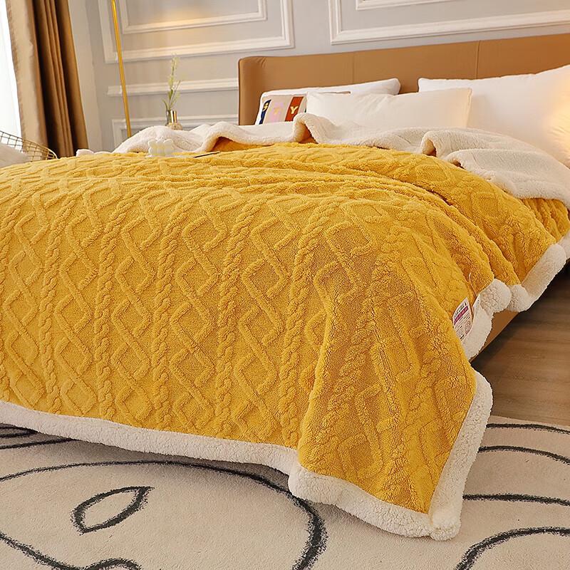 Plover Thickened Fleece Blanket