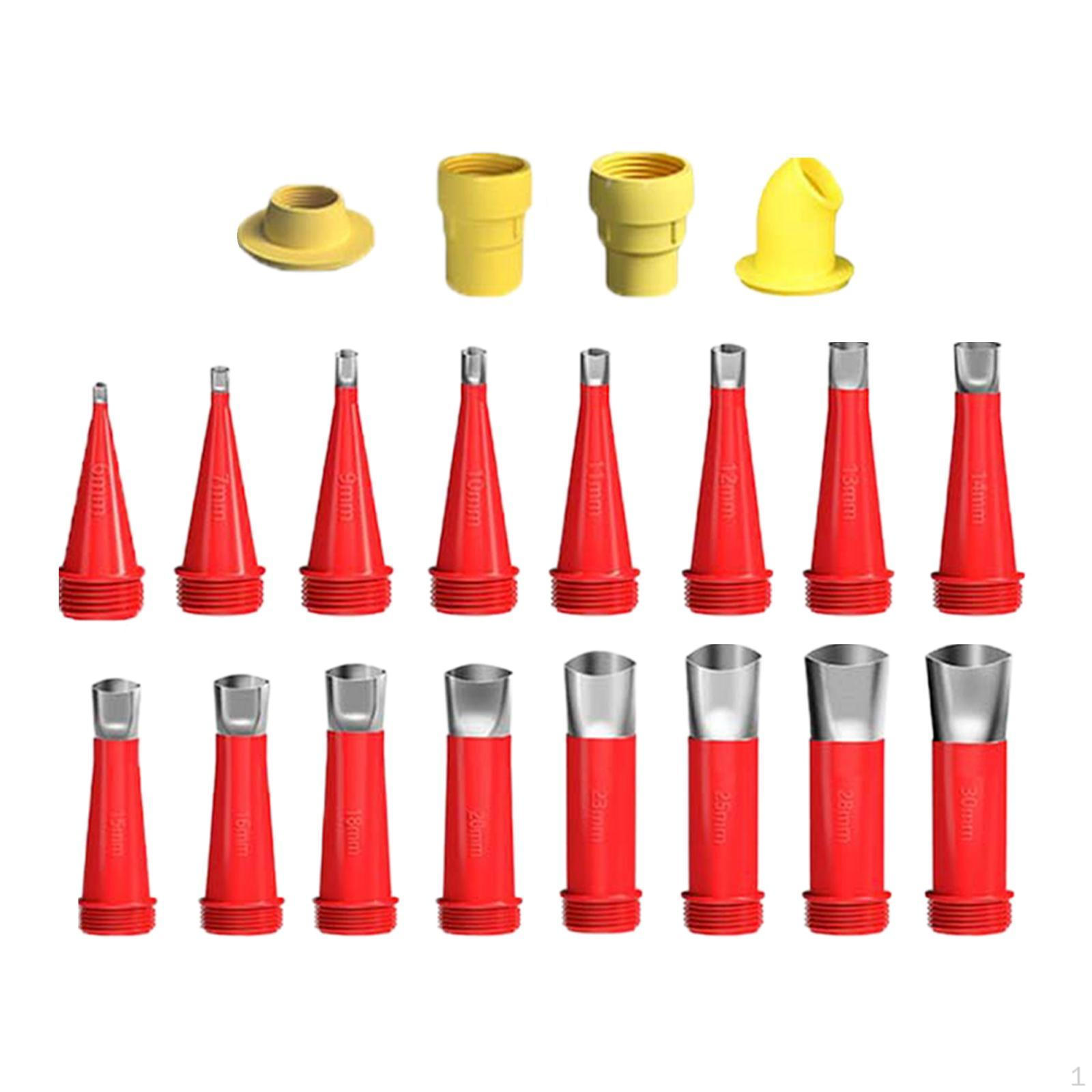 

Насадки для герметика, набор для финишной обработки герметика, профессиональный многоразовый, простой в использовании, для заполнения швов 20 Piece