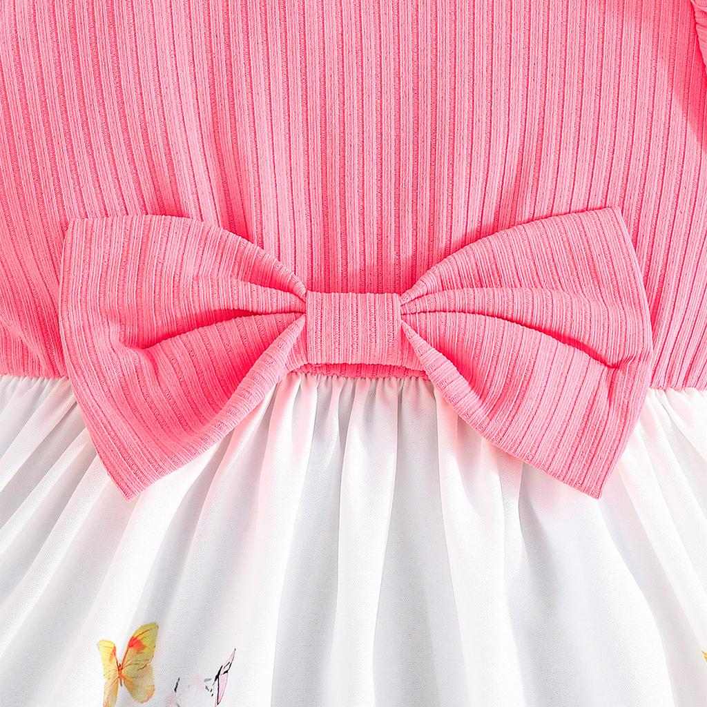 3M-3J Süße Babykleider Modische Kleider Mädchen Printkleider Sommerkleider