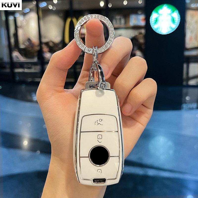 Tpu Car Key Case Cover Shell Fob Keychain For Mercedes Benz A C E S G Class Glc Cle Cla W177 W205 W213 W222 X167 Amg Accessories