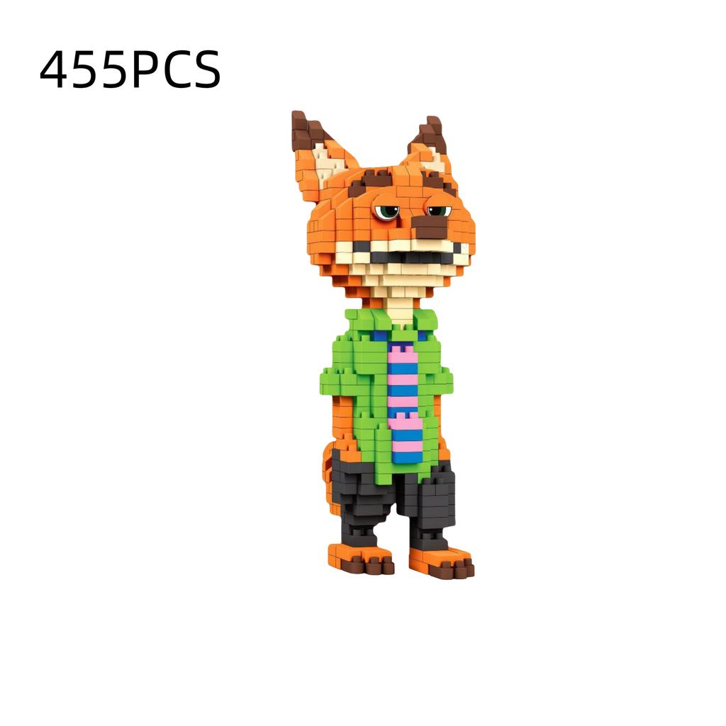 Zootopia Large Particle Building Blocks Judy Nick Buzz Woody Assembles Toys Room Decoration Anime Cartoon Kawaii Holiday Gifts