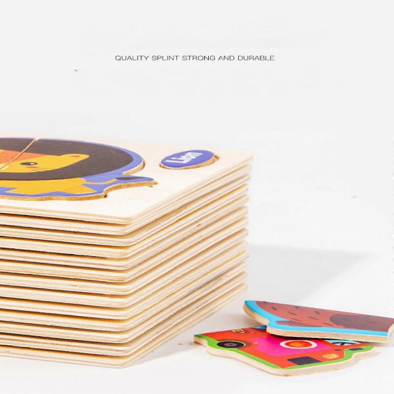 Puzzles for Children, Puzzles for Toddlers Aged 1-3-5, Wooden Puzzles