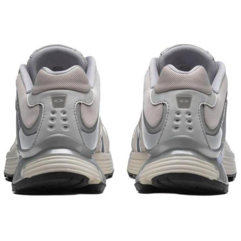 SALOMON XT WHISPER Cushioning And Abrasion Resistant Coverage Low Top Contagrip Trail Running Shoes Unisex Gray Silver Sneakers 478014