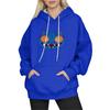 Women's Fashion Long-Sleeve Pullover Hoodie with Fun Movie-Inspired Prints