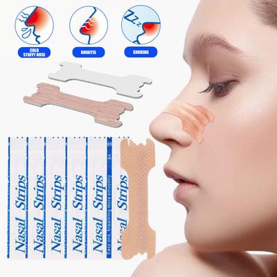 10/30/50/60/90/100PCS Breath Nasal Strips Anti-snoring Strip Better Relieve Nasal Congestion Solve Sleep Problem Best Aid Device