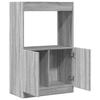 Highboard Gray Sonoma Oak 63 x 33 x 100 cm Particleboard