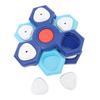 Pet Slow Feeder 3 Level Interactive Prevent Slip Boredom Relief Pet Puzzle Slow Feeding Bowl for Cat Dog